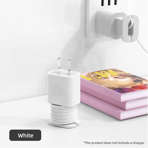 Data Cable Organizer Power Adapter Protective Case Cover For Apple 18w 20w USB-C Fast Charger Silicone Case