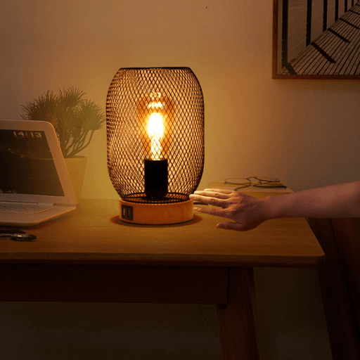 Decorative Table Lamp Touch Ornaments Usb Charging Bedroom Bedside Small Night Light