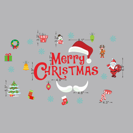 Decorative Wall Stickers For Christmas And Happy Holidays