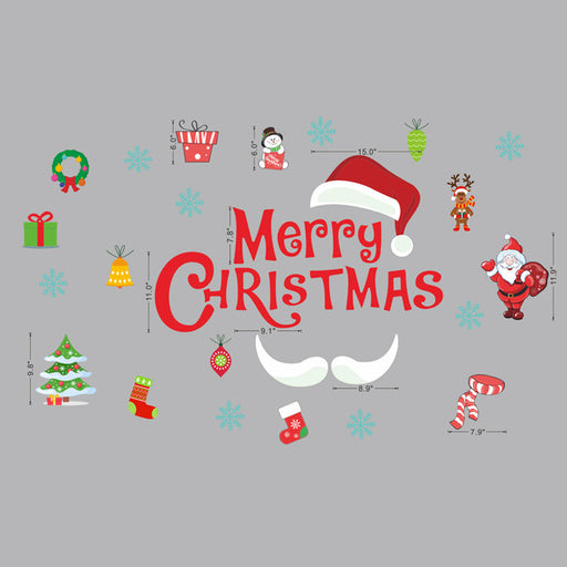 Decorative Wall Stickers For Christmas And Happy Holidays