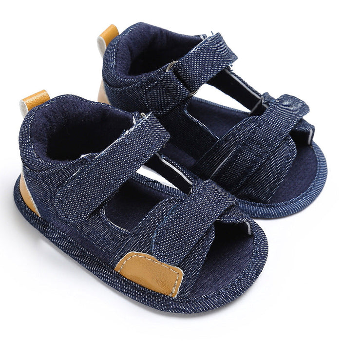 Denim baby Velcro sandals toddler shoes baby shoes