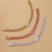 Diamond Heart Shaped Cuban Anklet Fashion Trend New Anklet