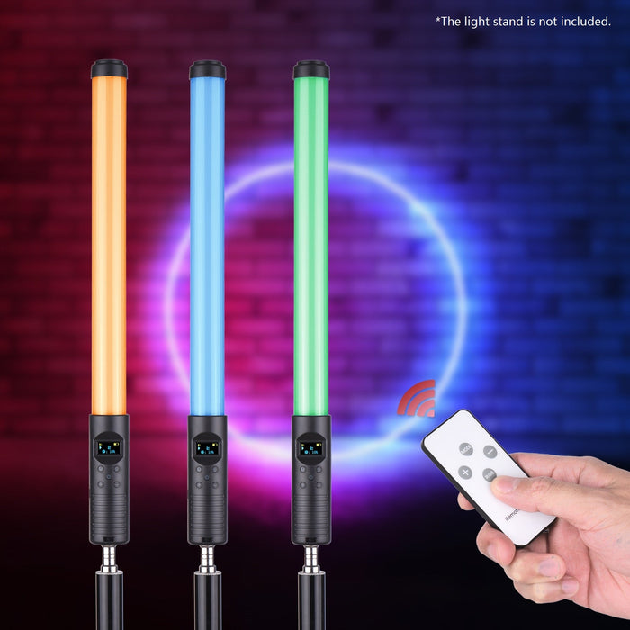 Dual Color Temperature Full-color Handheld Stick LED Photography Light-filling Stick