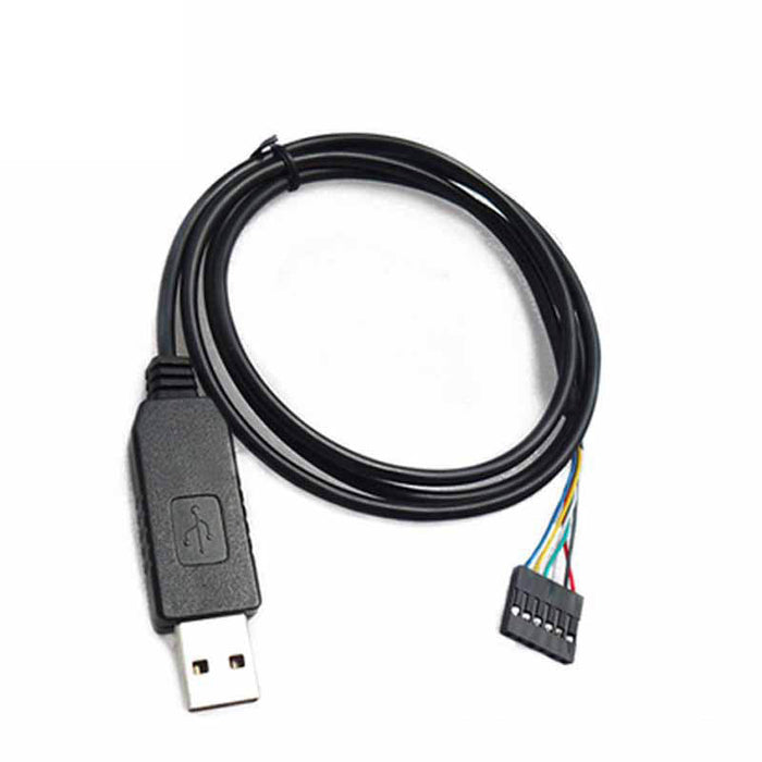 FT232 Flashing Line USB To TTL Download Line With CTS RTS 6PIN