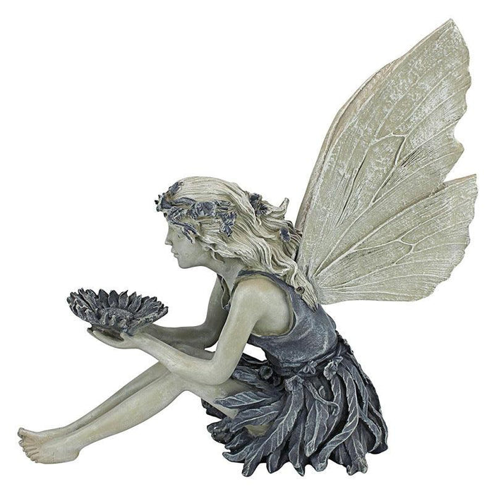 Fairy Sitting Garden Statue Ornament Decoration Resin Crafts Decor Accessories Home Landscaping Backyard Lawn Decoration