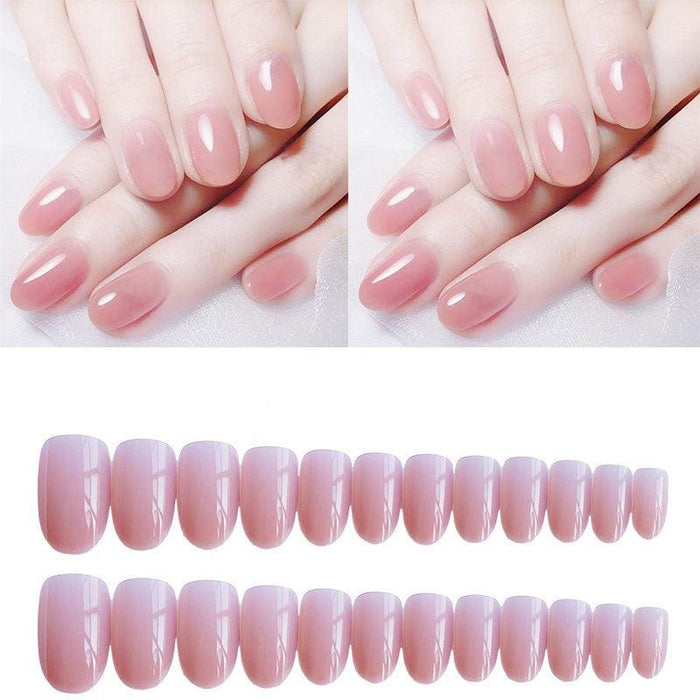 Fake nails can be taken with long and short styles