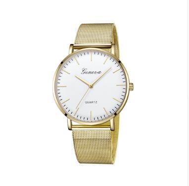 Fashion Classic Quartz Stainless Steel Wrist Watch Bracelet