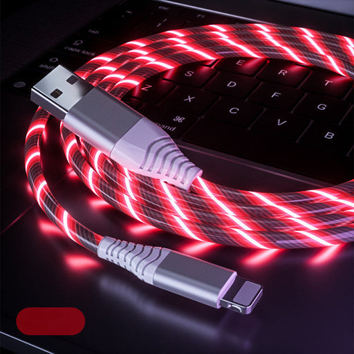 Fast charging cable aluminum alloy streamer data cable