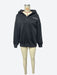 Fleece-lined Hooded Printed Long-sleeved Basic All-matching Sweater