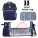 Folding Crib Fashion Maternal And Baby Large-capacity Double Shoulder Dad Backpack