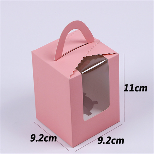 Folding carton Mousse cup cake box