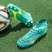 Football Boots Men's High Top AG Spike Artificial Turf