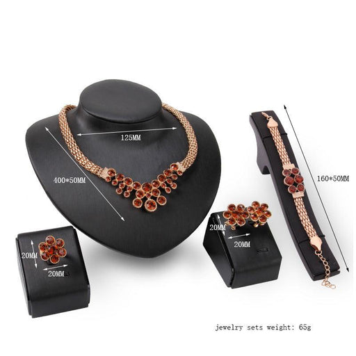 Four-piece Set Of Women's Clothing Accessories Jewelry Sets