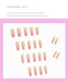 French European And American Long Ballet Fake Nails