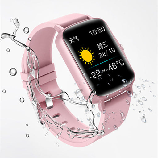 Full Touch Screen Magnetic Suction Waterproof Multi-function Heart Rate Blood Pressure Health Sports Watch