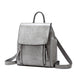 Genuine Leather Handbags Fashion Oil Wax Cowhide Backpack Ladies School Bag