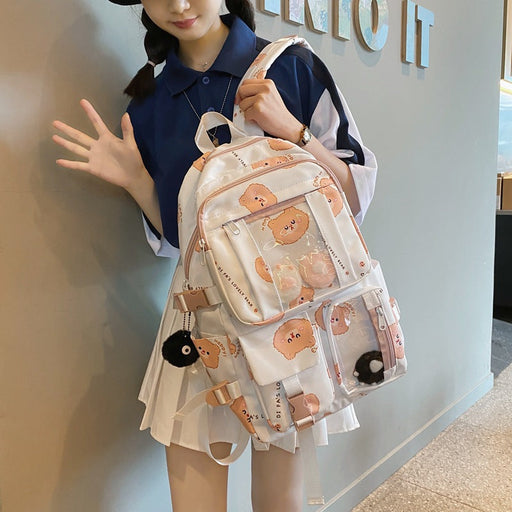 Girls' Large Capacity Schoolbag Women's Backpack