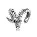 Goat Head Beads Gothic 925 Silver Beads Personalized Bracelet Necklace Diy Accessories