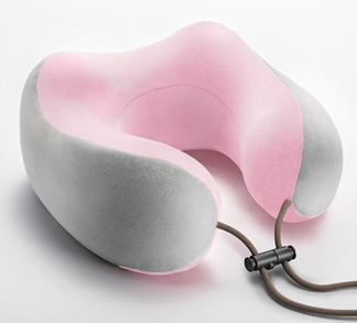 Gold U-type Massage Pillow Multi-function Shoulder Cervical Car Neck Guard