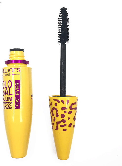 Growth Mascara Leopard-shaped Yellow Tube Thick Curling Waterproof Mascara