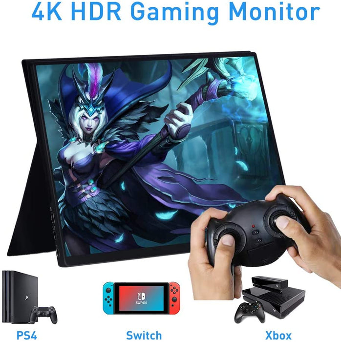 13.3 14 15.6 17.3 IPS Full HD 1080P 4K PC USB C Display Screen OLED LCD Capacitive Touch Wireless Portable Monitor