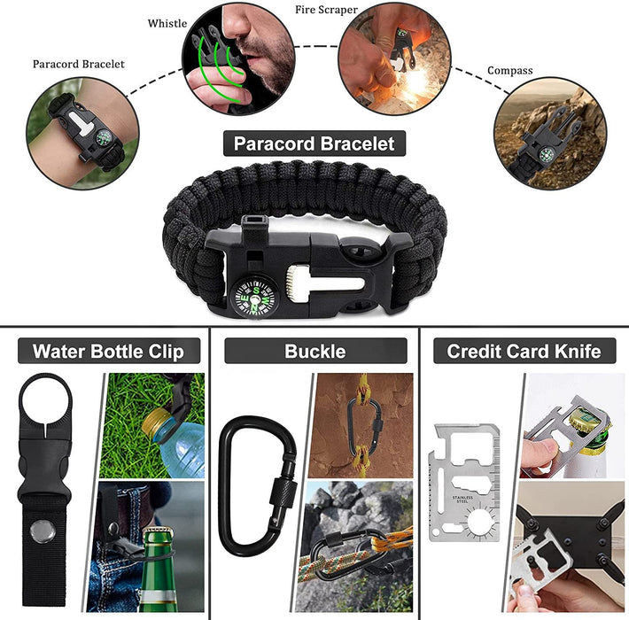 Ultrator Outdoor Accessories Camping Kit: Professional Survival Gear and Camping Essentials