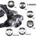 Wholesale USB Rechargeable LED Headlamp for Outdoor Emergencies