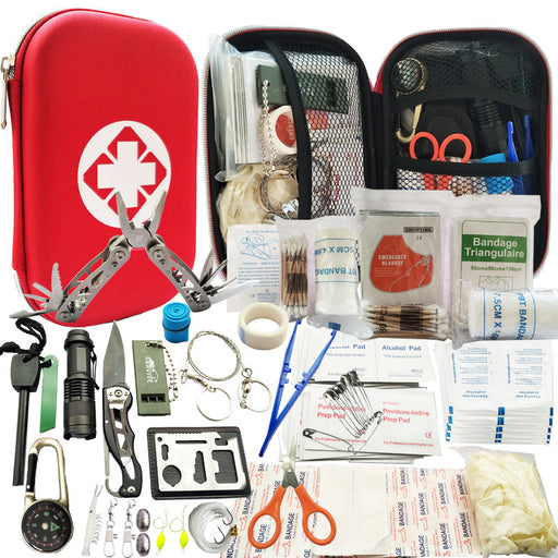 Portable Outdoor Survival Kit Travel Outdoor Car First Aid Kit Emergency Survival Kit