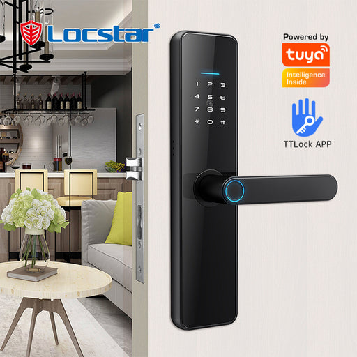 Smart Electronic Door Lock: Keyless Convenience with Fingerprint and Wi-Fi Connectivity
