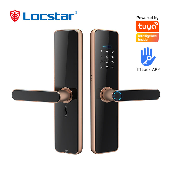 Smart Electronic Door Lock: Keyless Convenience with Fingerprint and Wi-Fi Connectivity