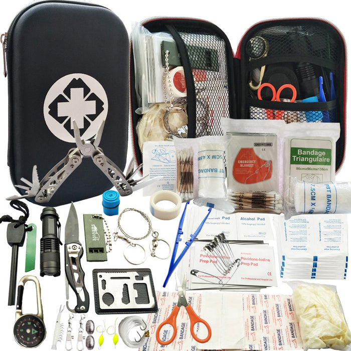 Portable Outdoor Survival Kit Travel Outdoor Car First Aid Kit Emergency Survival Kit