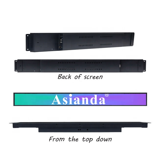 37.6 Inch Smart Shelf Ultra Wide Monitor Stretched Bar Lcd Advertising Display Screen