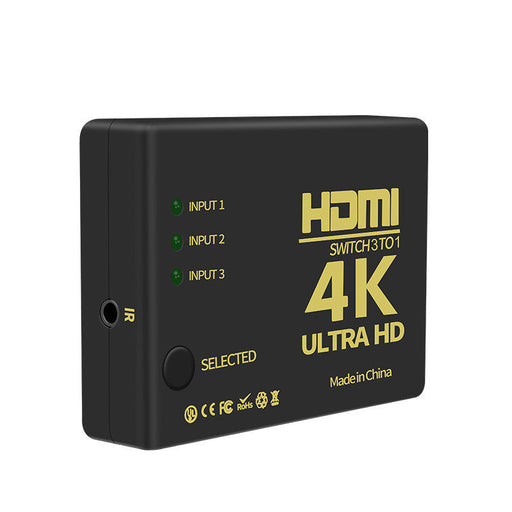 HD Video Switcher With Three Inputs And One Output