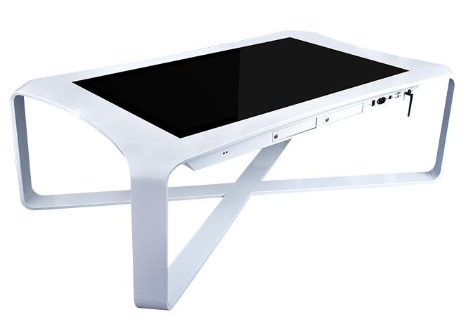 Stand 32" inch LED LCD capacitive touchscreen interactive table desk with embedded Android Win10 system for game advertising