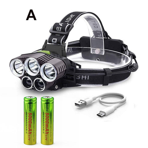 Wholesale USB Rechargeable LED Headlamp for Outdoor Emergencies