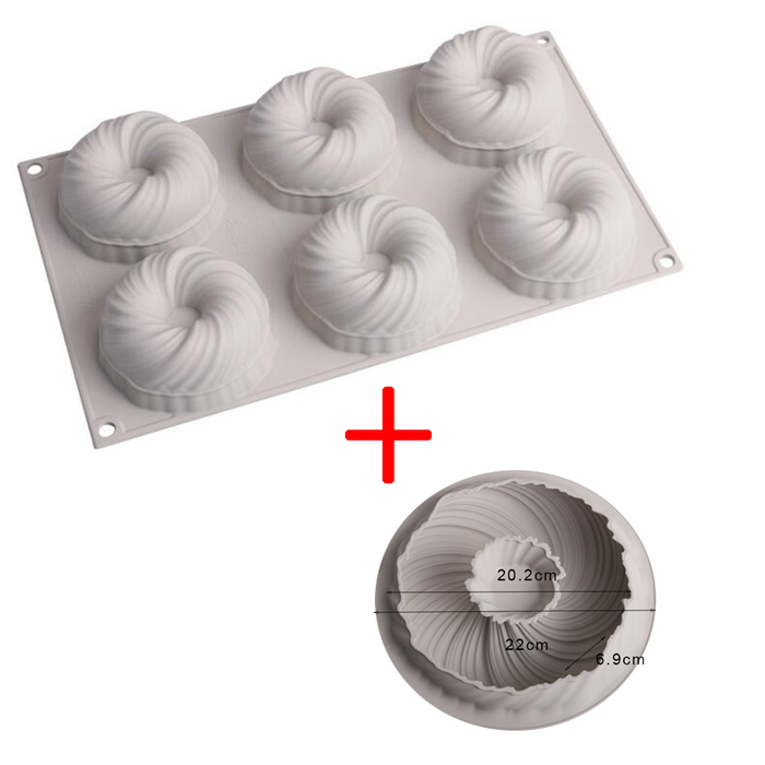 Hairball Silicone Cake Mould
