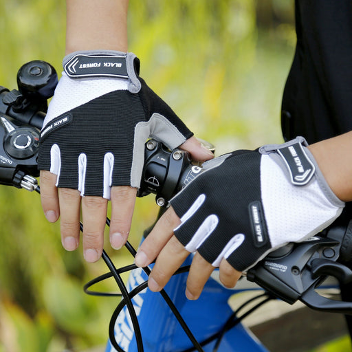 Half finger cycling gloves