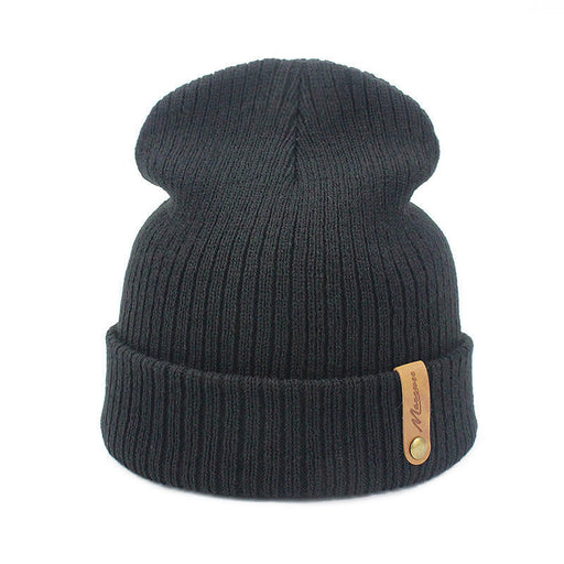 Hat Men's And Women's Autumn And Winter Knitting Wool Beanie Sleeve Hat Warm Fashion Hat