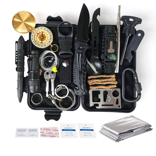 Disaster Survival Tactical First Aid Equipment and Supplies for Families and Camping Adventures
