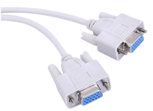 High Quality 1 Male VGA To 2 Female VGA Splitter Cable 2 Way VGA SVGA Monitor Dual Video Graphic LCD Y Splitter Cable