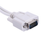 High Quality 1 Male VGA To 2 Female VGA Splitter Cable 2 Way VGA SVGA Monitor Dual Video Graphic LCD Y Splitter Cable