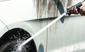 High-pressure car wash water gun telescopic water nozzle