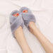 Home Cotton Slippers Non-slip Furry Slippers