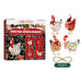 Home Holiday Party Christmas Tree Atmosphere Decoration Chicken Pendant