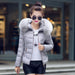 Hooded Down Padded Jacket, Stylish Slim Warm Quilted Jacket