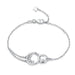 I Love You Letter Bracelet 925 Solid Silver High Grade Jewelry