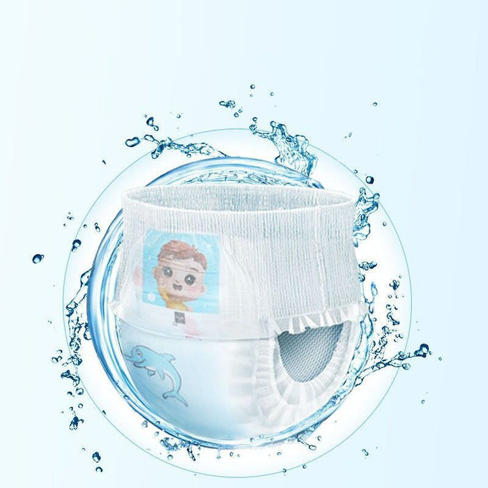 Infant Swimming Diapers Waterproof Pull-up Pants Diapers Disposable
