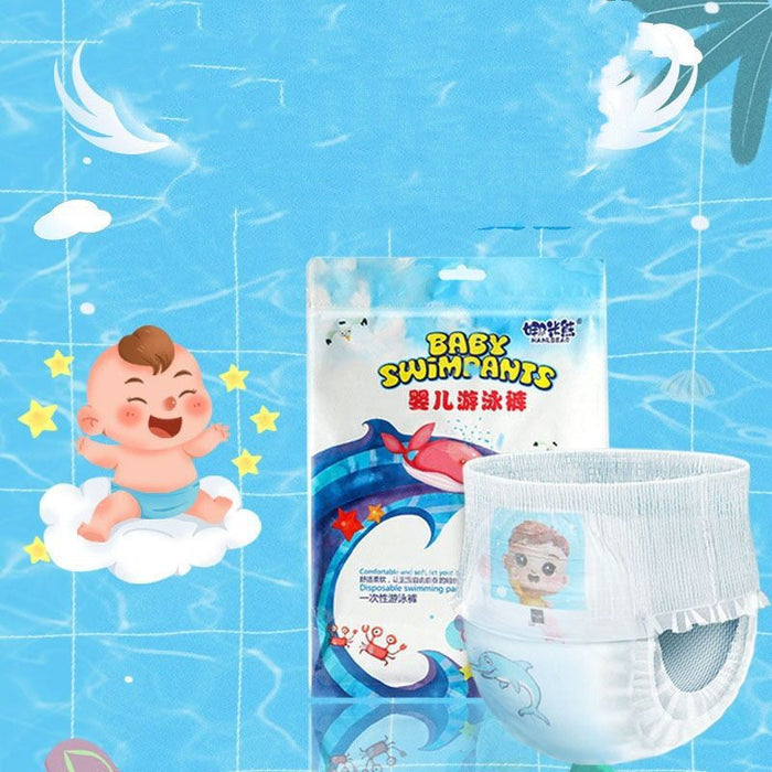 Infant Swimming Diapers Waterproof Pull-up Pants Diapers Disposable