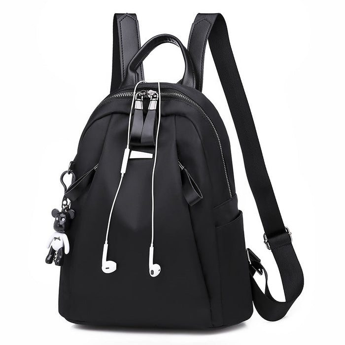 Ins Fashion Backpack Women Solid School Bag Outdoors Travel Bags Girl