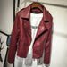 Jacket Small Suit Autumn Motorcycle Leather Fashion All-Match Jacket